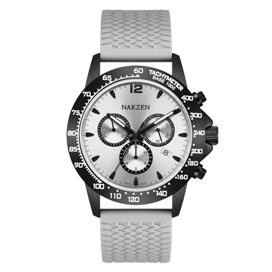 Rubber strap Swiss chronograph - MC2K1045 - Image 2