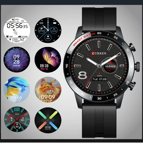 Curren All Functions New Smart Watch - MC2K1049 - Image 5