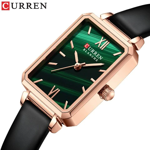 Curren Women's Square Green Dial Watch - MC2K1056 - Image 2