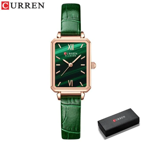 Curren Women's Square Green Dial Watch - MC2K1056 - Image 6