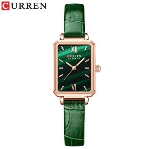 Curren Women's Square Green Dial Watch - MC2K1056 - Image 5